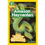 Beta Kids Amazon Hayvanları - National Geographic Kids - Bilgi Serisi Seviye 3