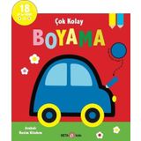 Beta Kids Arabalı Resim Kitabım - Çok Kolay Boyama 18 Ay Ve Üzeri