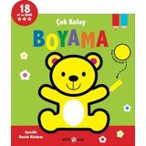 Beta Kids Ayıcıklı Resim Kitabım - Çok Kolay Boyama 18 Ay Ve Üzeri