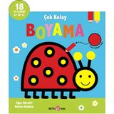 Beta Kids Çok Kolay Boyama Uğur Böcekli Resim Kitabım