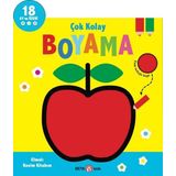 Beta Kids Elmalı Resim Kitabım - Çok Kolay Boyama 18 Ay Ve Üzeri
