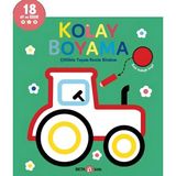 Beta Kids Kolay Boyama Çiflikte Yaşam Resim Kitabım
