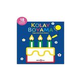 Beta Kids Kolay Boyama - Doğum Günü Resim Kitabım - Şubat 2025