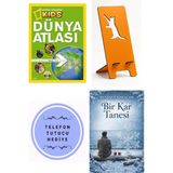 Beta Kids National Geographic Kids - Dünya Atlası + Telefon Tutucu + Bir Kar Tanesi