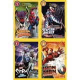 Beta Kids National Geographic Kids - Marvel Kahramanları Ile Keşif Yolculuğu Serisi Seti - 4 Kitap Takım