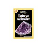 Beta Kids National Geographic Kids - Taşlar ve Mineraller + Dünyanın Öbür Ucunda Ne Var?: 84X57 Dünya Haritası Hediyeli