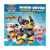 Beta Kids Paw Patrol Benim Büyük Boyama Kitabım