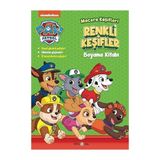Beta Kids Paw Patrol - Macera Kaşifleri Renkli Keşifler Boyama Kitabı + George'un Harika Ilacı + Çöplük + 6 Kitap