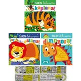 Beta Kids Sakın Dokunma Kaplana - Uyuyan Bir Aslana - Dinozora + Özel Cetvel