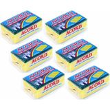 Beta Moda Hub 6 Adet Jumbo Boy Endüstriyel Çok Amaçlı Bulaşık Süngeri 13X8X4 cm