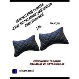 Beta Moda Hub Alfa Romeo 159 Araç Araba Oto Boyun Yastığı Mavi
