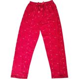 Beta Moda Hub Beli Lastikli Mevsimlik Viskon Penye Pantolon Kırmızı - 2XL