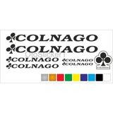 Beta Moda Hub Bisiklet Kadro Sticker Seti Colnago Uyumlu Siyah