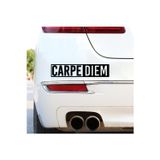 Beta Moda Hub Carpe Diem Yazılı Oto Yazısı Oto Stickeri 25*8 Cm