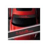 Beta Moda Hub Citroen C4 İçin Uyumlu Aksesuar Oto Ön Cam Oto Sticker Karbon