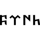 Beta Moda Hub Göktürkçe Türk Yazısı Oto Sticker Siyah 30 X 6 Cm