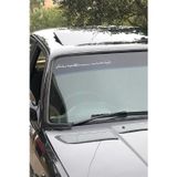 Beta Moda Hub Herkes Kaybettiğine Yansın Sen Benden Başla Özel Yazı Oto Sticker 40*3 Cm