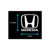 Beta Moda Hub Honda İçin Uyumlu Aksesuar Oto Sticker Beyaz 11 Cm