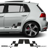 Beta Moda Hub Honda Jazz İçin Uyumlu Aksesuar Yan Sport 56*26