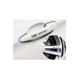 Beta Moda Hub Hyundai I20 İçin Uyumlu Aksesuar Sport Kapı Kolu Sticker Set 8 Ad 10*1 5 Cm