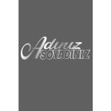 Beta Moda Hub İsteğe Bağlı Özel Isim Soyisim Sticker 40*15 Cm