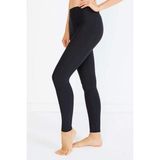 Beta Moda Hub Kadın Içi Pamuklu Termal Pijama Tayt Içlik Siyah - S - M