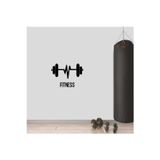 Beta Moda Hub Kalp Ritimli Dumbell Fitness Dekoratif Duvar Sticker Çıkartma Etiket