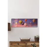 Beta Moda Hub Kapadokya Balonlar Manzarası Panorama Cam Tablo Darbelere Dayanıklı Kırılmaz Temperli