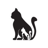Beta Moda Hub Kedi Ailesi Model 2 Oto Sticker 25 X 30 Cm