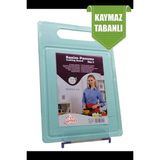 Beta Moda Hub Kesme Tahtası Kaydırmaz Plastik Kesme Sunum Tahtası Pratik Kesim Panosu 160X245 mm Royaleks-Fr-10