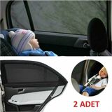 Beta Moda Hub Kia Ceed (2012-2016) Uyumlu 2 Adet Oto Yan Cam Güneşliği, Arka Cam Güneşliği/Perde