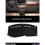 Beta Moda Hub Kıa Rıo (2012-2018) 3D Torpido Koruma Kılıfı - Ön Göğüs Panel Kaplama - Siyah Şerit