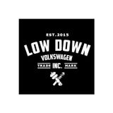 Beta Moda Hub Low Down Volkswagen İçin Uyumlu Aksesuar Arka Cam Sticker 40*31 Cm