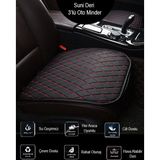 Beta Moda Hub Mini Cooper F55 5 Kapı Ön Ve Arka Takım Koltuk Minderi Siyah Deri Kırmızı Dikişli