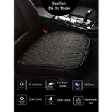 Beta Moda Hub Mini Cooper Mark Ön Ve Arka Takım Koltuk Minderi Kılıf Siyah Suni Deri Sarı Dikişli