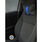 Beta Moda Hub Mini Cooper Mark Oto Koltuk Boyun Yastığı Mavi Şerit 2 Adet