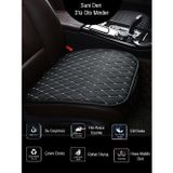 Beta Moda Hub Mini Countryman Ön Ve Arka Takım Koltuk Minderi Siyah Deri Beyaz Dikişli
