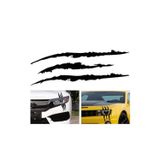 Beta Moda Hub Monster Canavar Pençe Izi Oto Sticker Siyah 40*15 Cm
