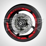 Beta Moda Hub Motosiklet Jant Şeridi Honda Cbr 250 R Kırmızı Sağ-Sol/Ön-Arka
