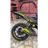 Beta Moda Hub Motosiklet Jant Şeridi Kesik Neon (Florasan) Sağ-Sol/Ön-Arka