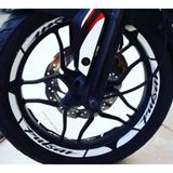 Beta Moda Hub Motosiklet Jant Şeridi Ön Arka Takım Sağ-Sol/Ön-Arka