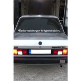 Beta Moda Hub Oto Cam Yazı Sözleri Ticari-Servis-Dolmuş-Panelvan Uzun Sticker Model 14