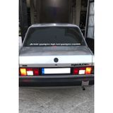 Beta Moda Hub Oto Cam Yazı Sözleri Ticari-Servis-Dolmuş-Panelvan Uzun Sticker Model 16