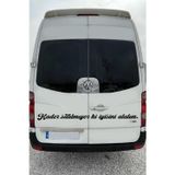 Beta Moda Hub Oto Cam Yazı Sözleri Ticari-Servis-Dolmuş-Panelvan Uzun Sticker Model 35