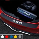 Beta Moda Hub Peugeot 306 İçin Uyumlu Aksesuar Bagaj Ve Kapı Eşiği Seti Karbon