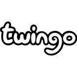 Beta Moda Hub Renault Twingo Yazı Logo Oto Sticker 2 Adet 17*5 Cm