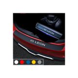 Beta Moda Hub Seat Leon İçin Uyumlu Aksesuar Oto Bagaj Ve Kapı Eşiği Sticker Seti Karbon