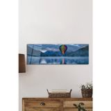 Beta Moda Hub Sıcak Hava Balonu Yansıması Panorama Cam Tablo Darbelere Dayanıklı Kırılmaz Temperli