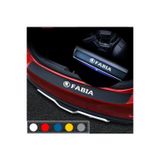 Beta Moda Hub Skoda Fabia İçin Uyumlu Aksesuar Oto Bagaj Ve Kapı Eşiği Sticker Seti Karbon