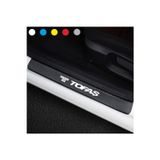 Beta Moda Hub Tofaş İçin Uyumlu Aksesuar Oto Kapı Eşiği Sticker Karbon 4 Adet